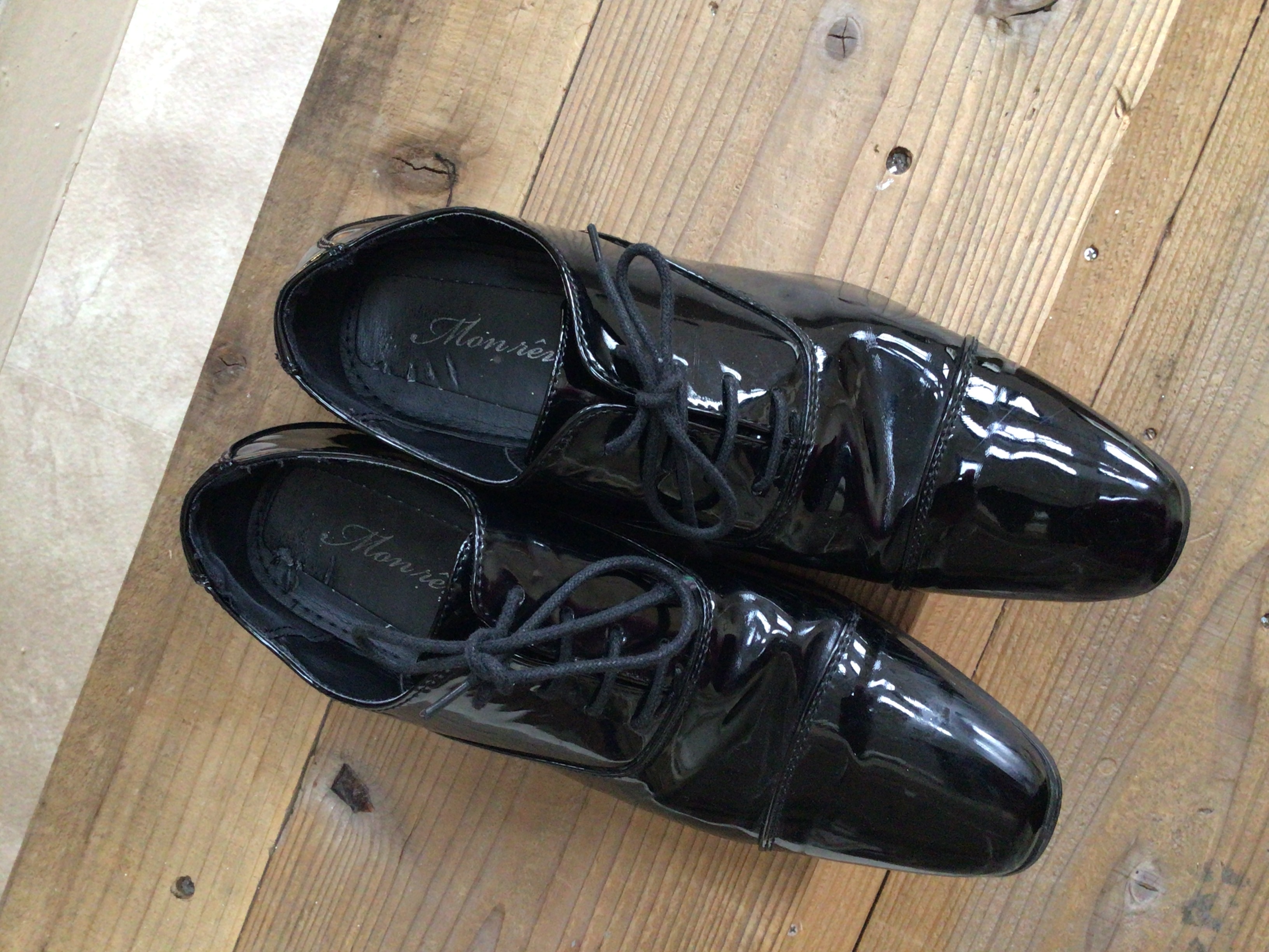 ブラックシューズ　モンレーヴ　momreve BLK SHOES /26