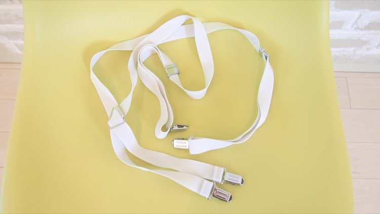 【サスペンダー】/WHITE 最長100センチ