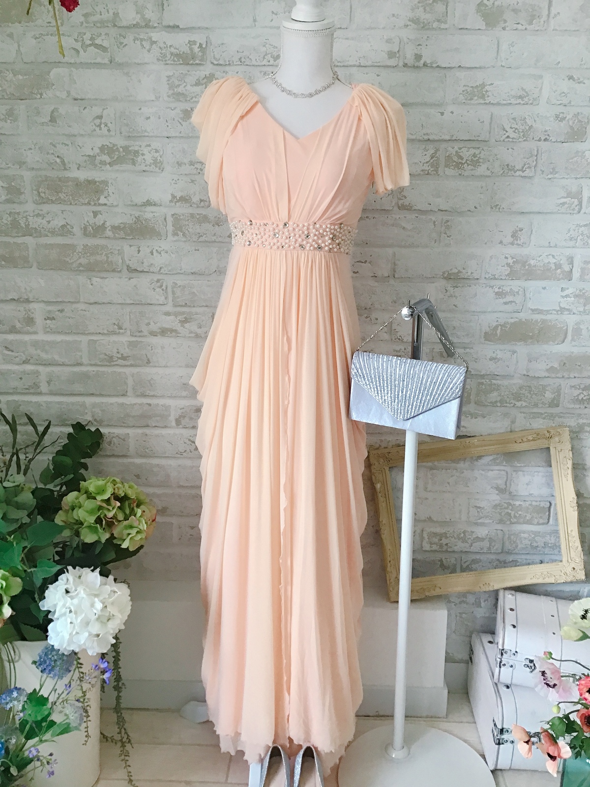 【ブライズメイド】ベビーピンク　M