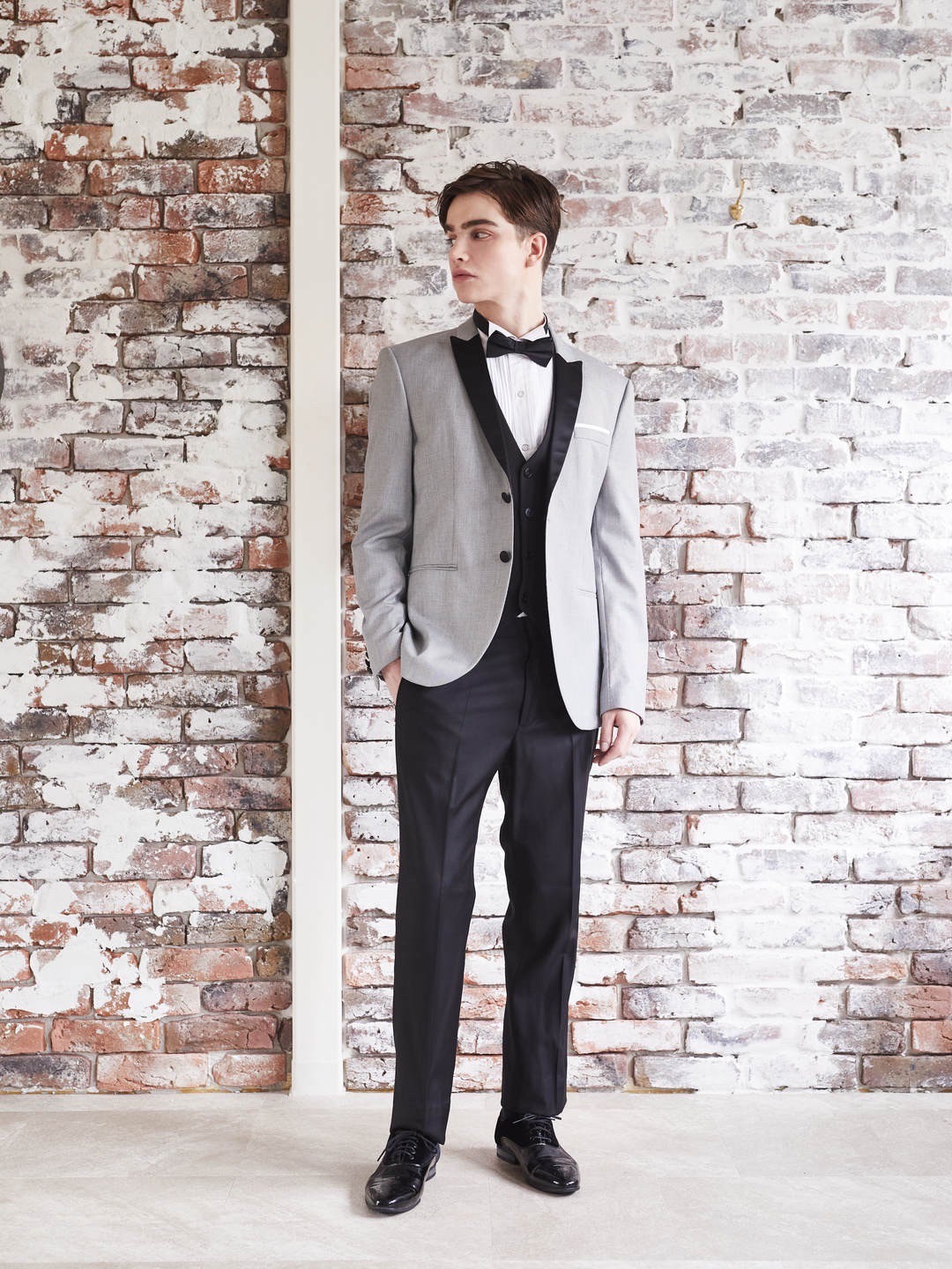 【ジャケットのみ】グレージャケット　SELECTED HOMME S～M
