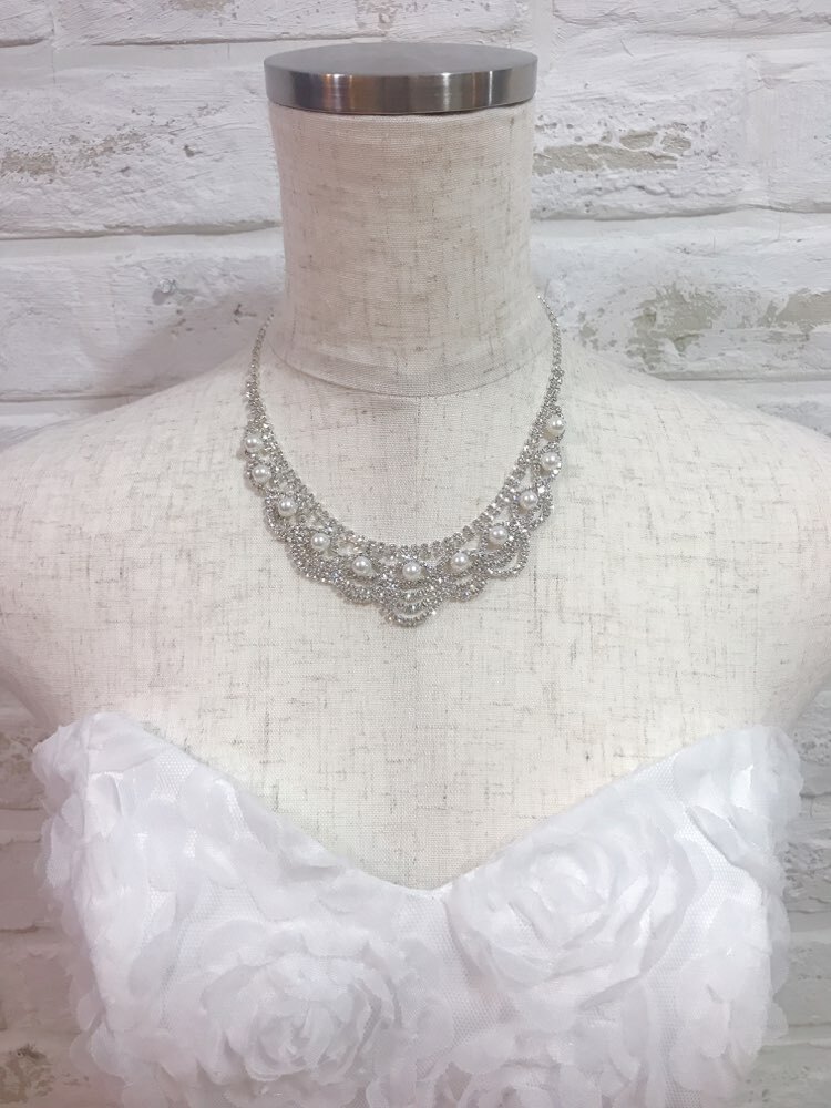 【ネックレス】シルバー11コパール　シャンデリア