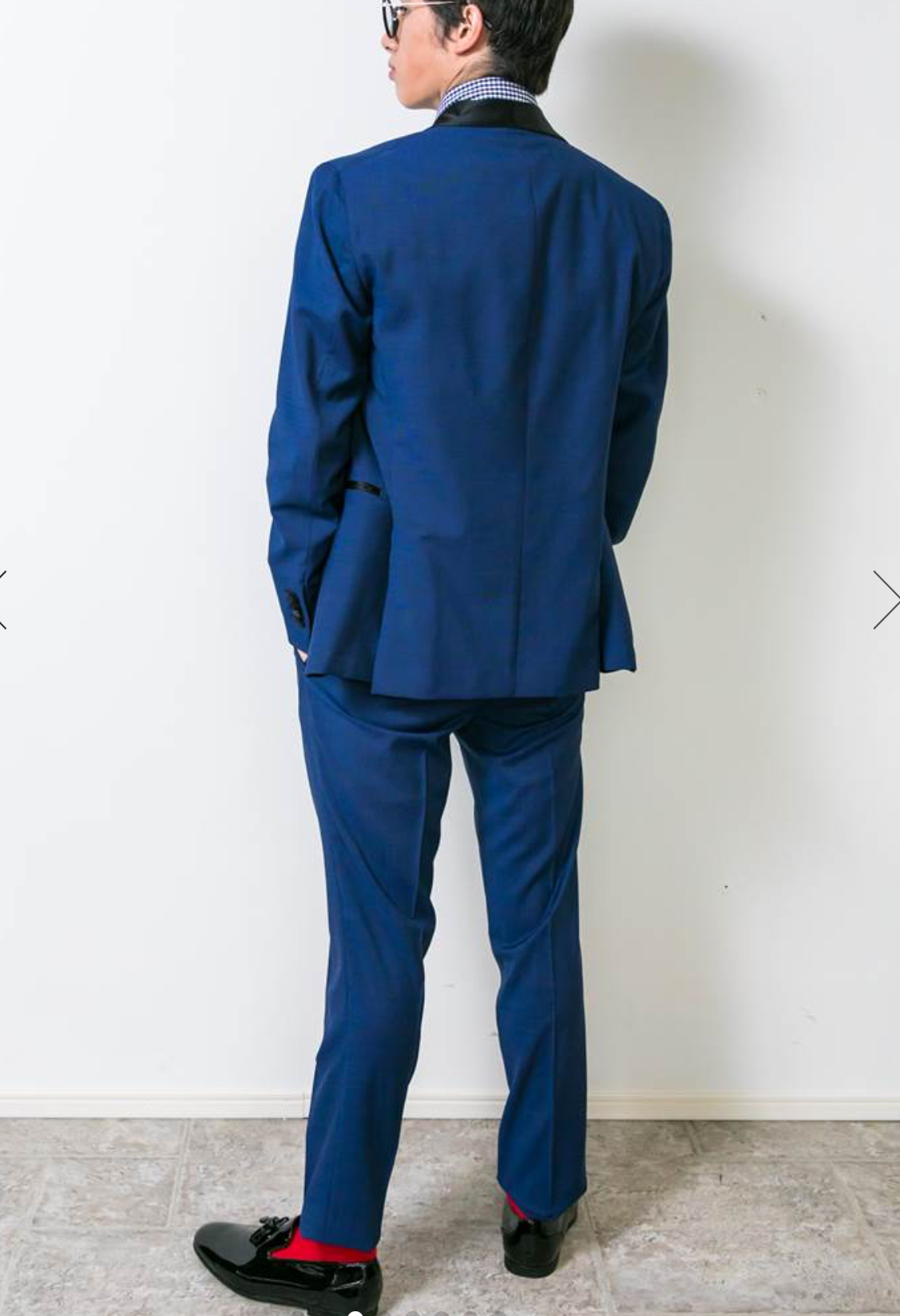 【パンツのみ】2PブルーネイビーパンツMULISH premium 52