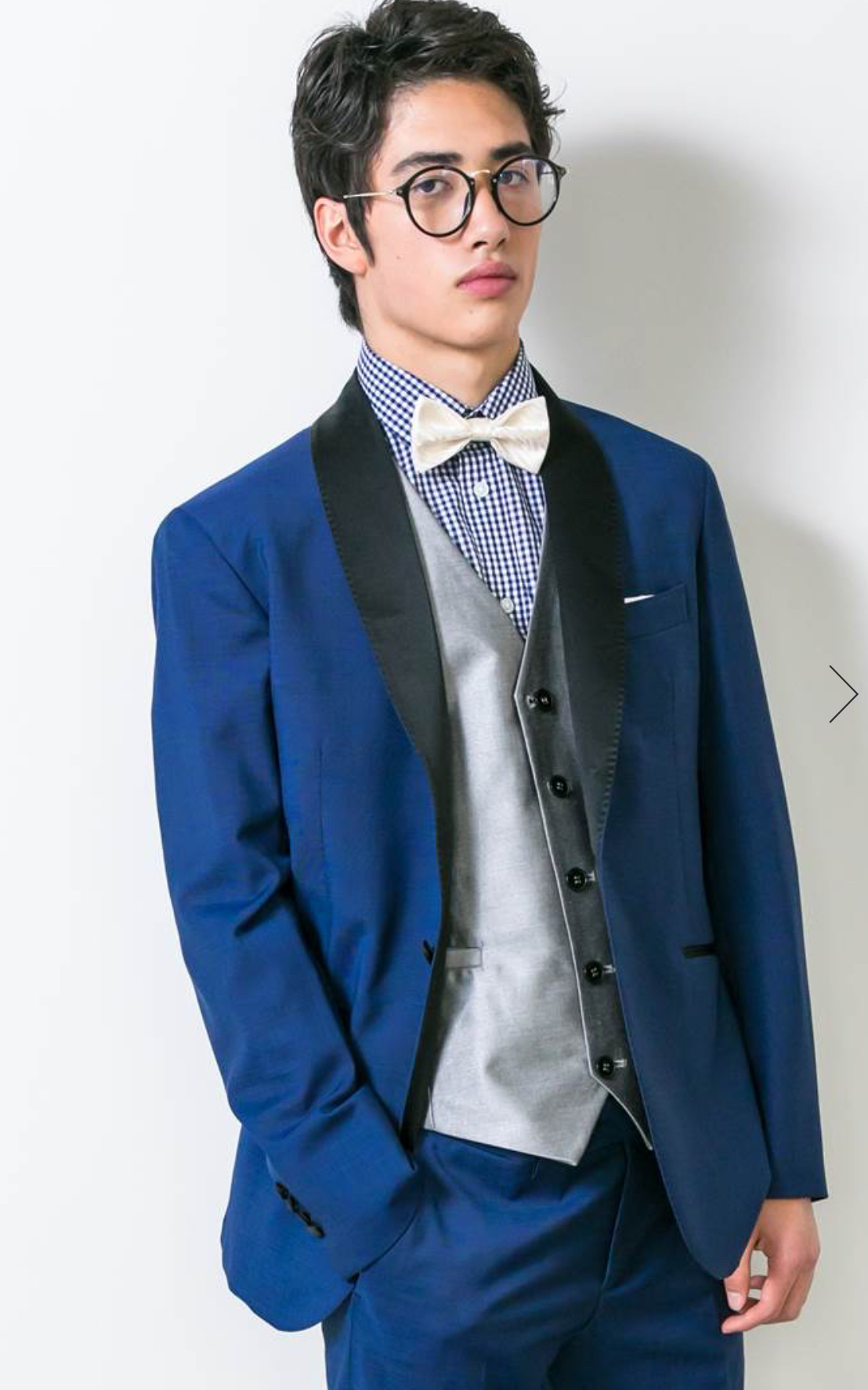 【ジャケットのみ】BOTTEGA MARTINESE 2P ブルーネイビー50 L