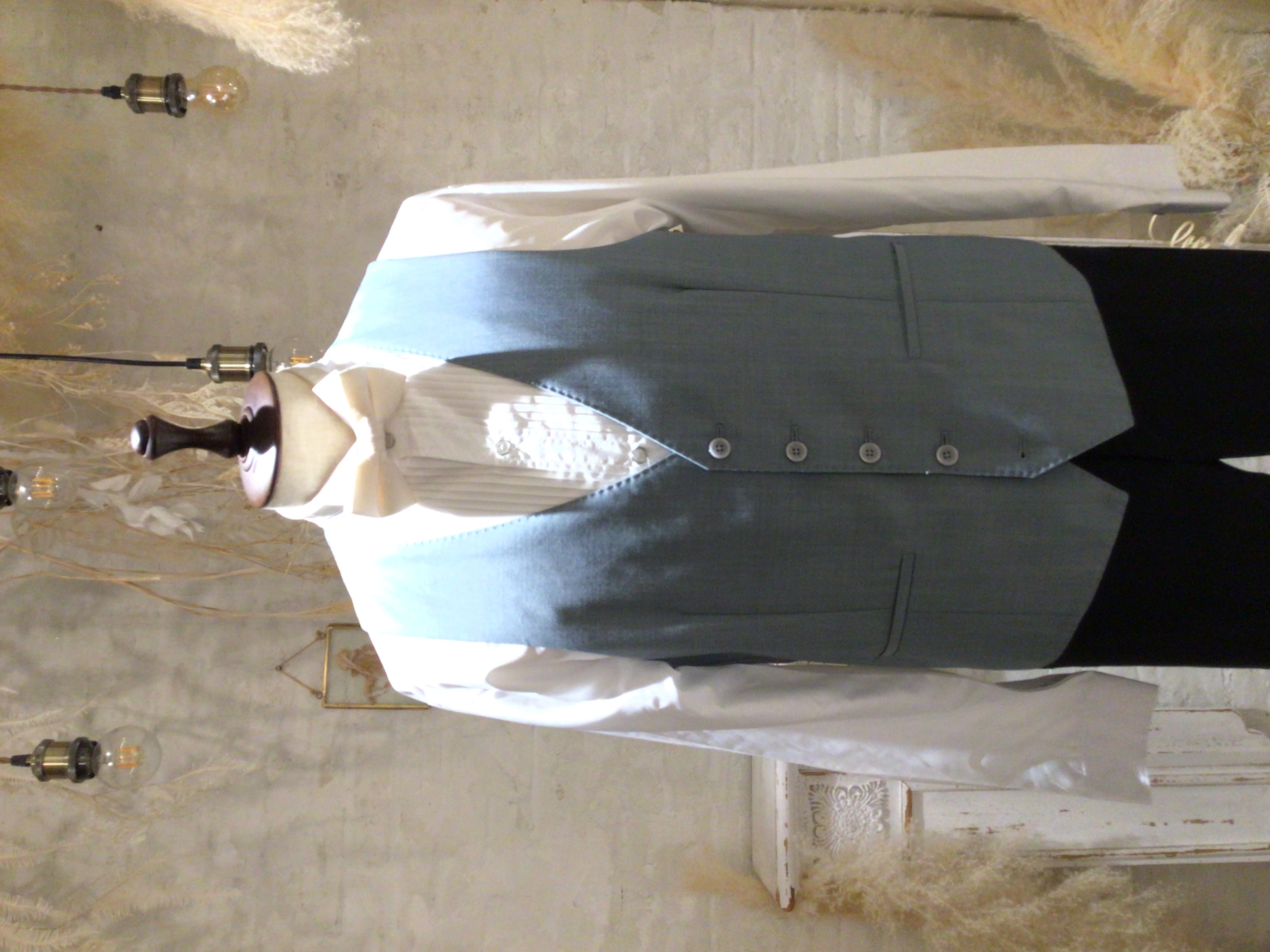 【ベスト単品】ライトブルー　MOSSLONDON  40 L