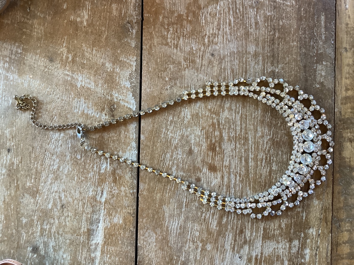 【ネックレス】ゴールドシャンデリア