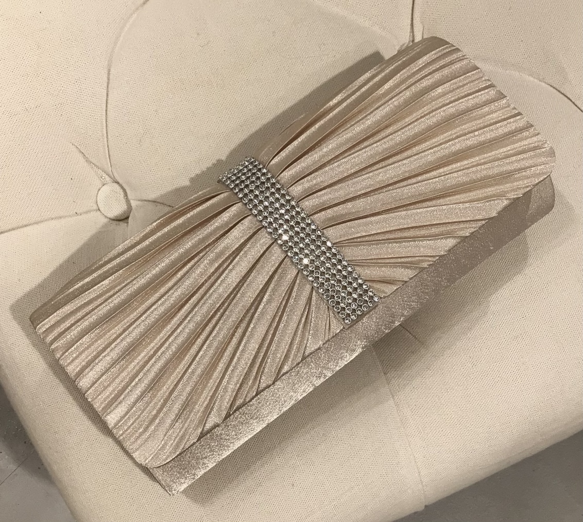 【バック】シルバーストーン　ベージュゴールド②