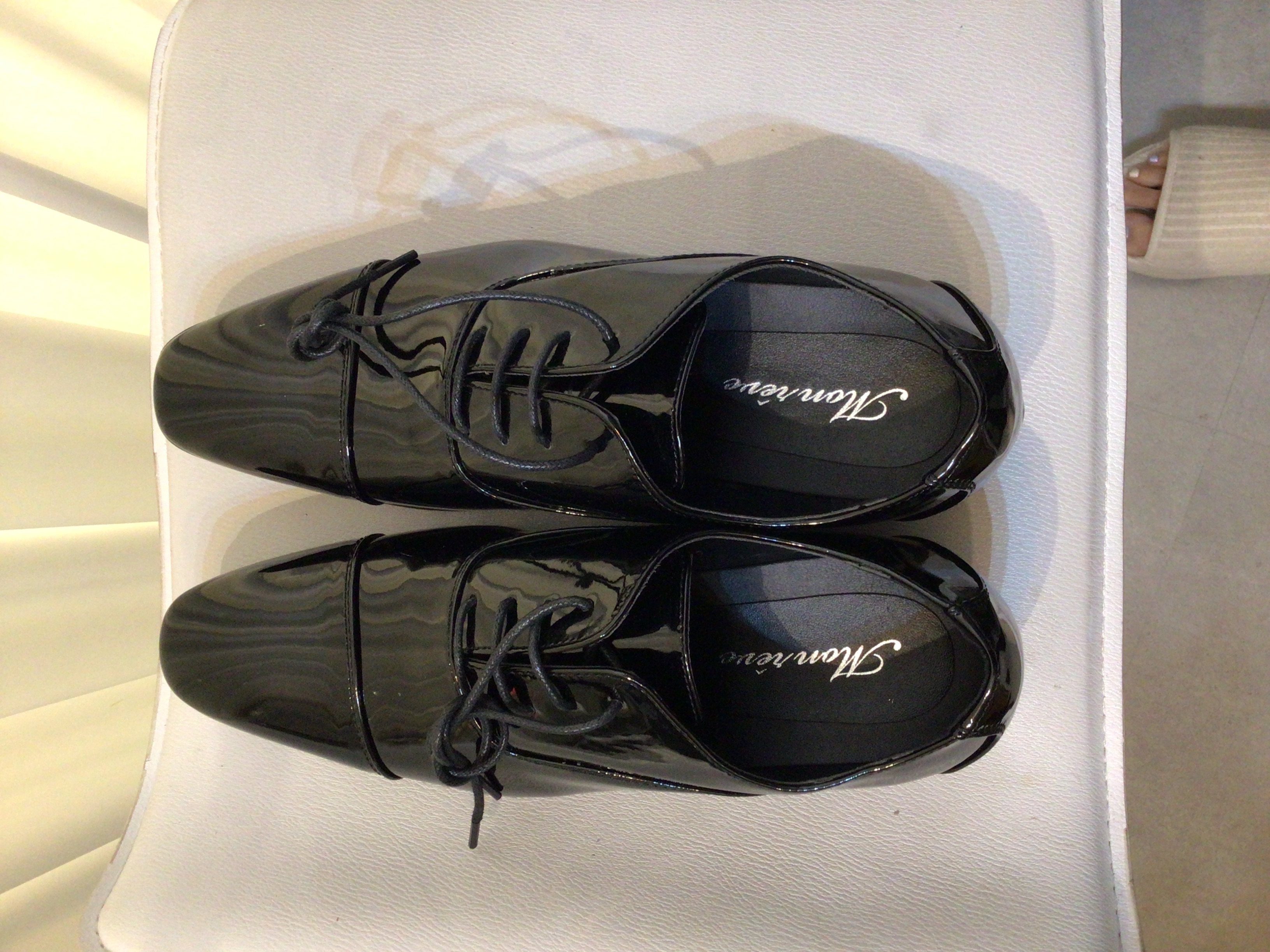 ブラックシューズ　モンレーブ momreve BLK shoes 26/42