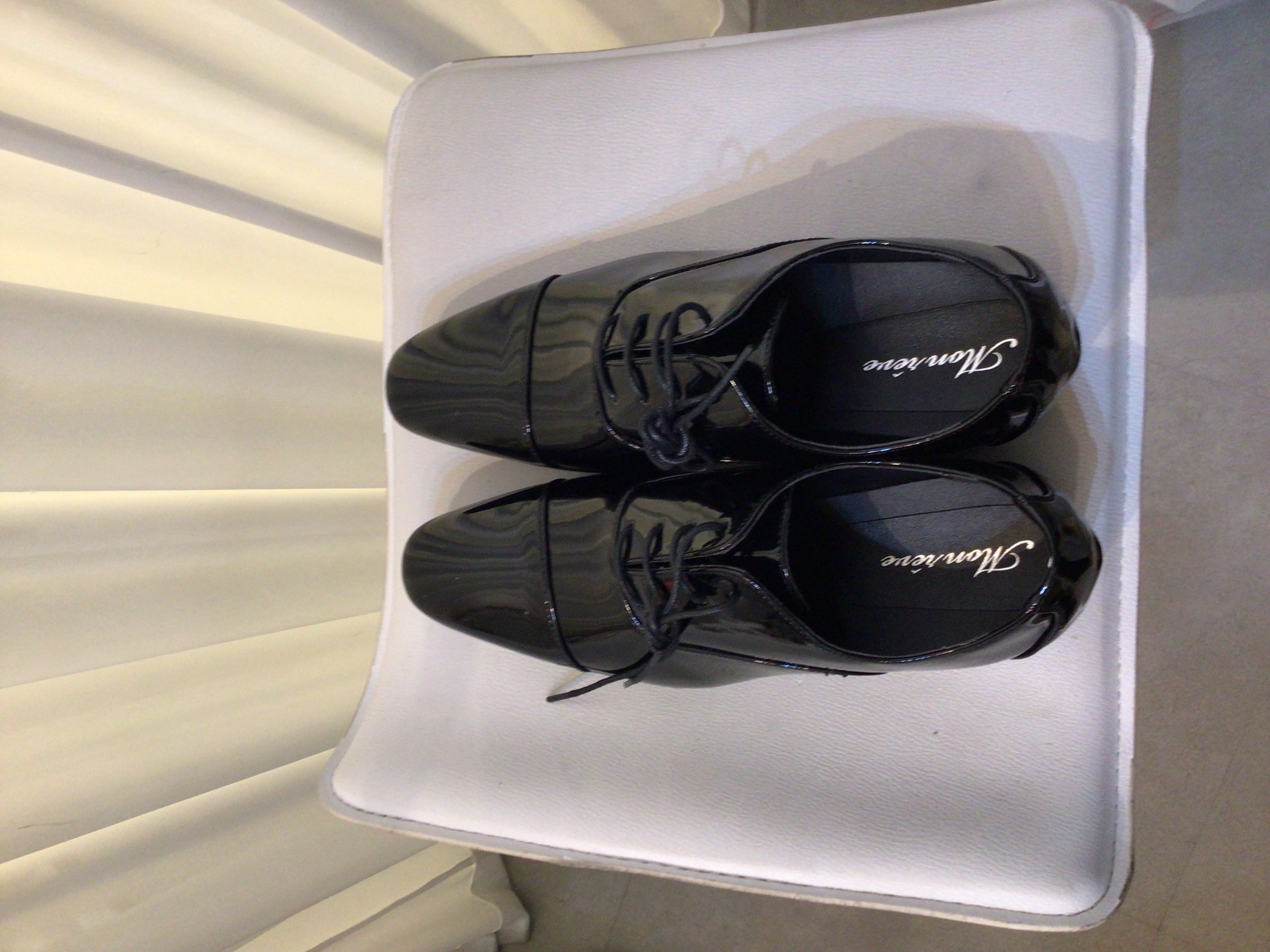 ブラックシューズ　モンレーブ　momreve BLK shoes 27.5/45