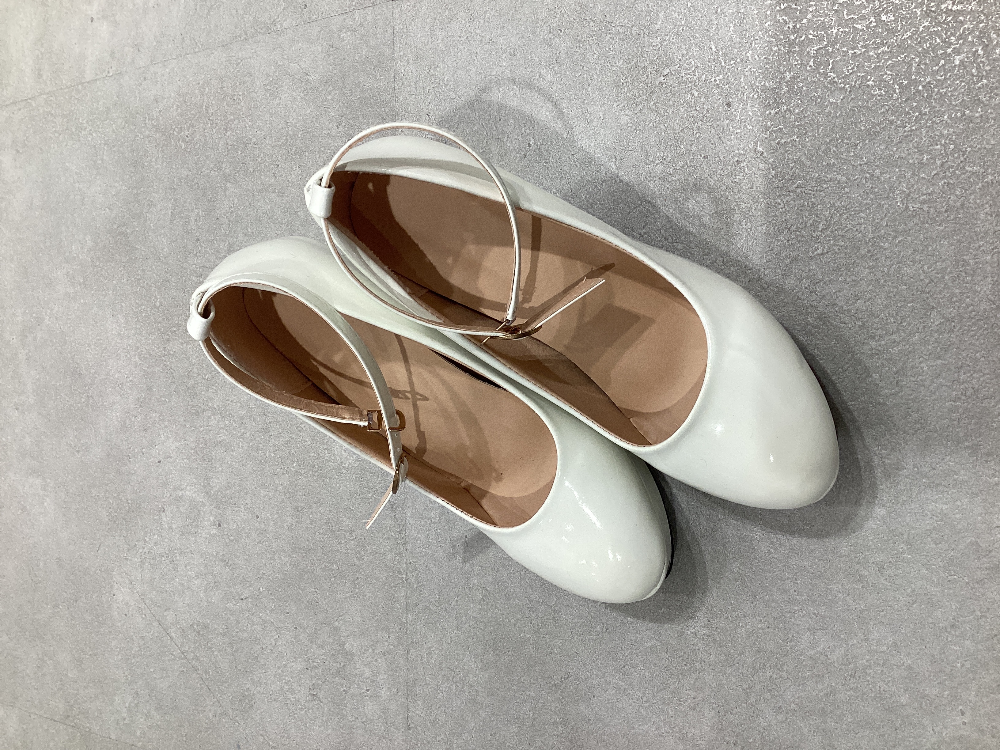 【パンプス】10cmヒールストラップパンプス　23.5  36