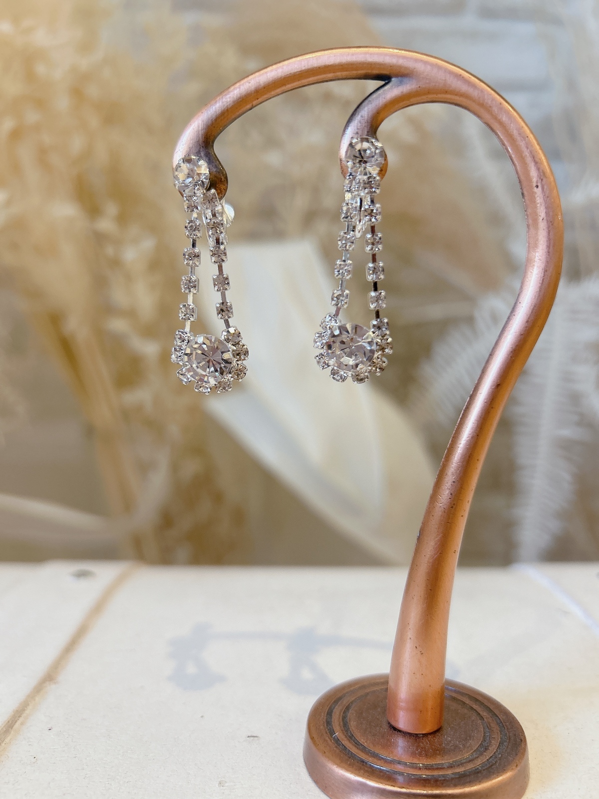 シンプルドロップイヤリング