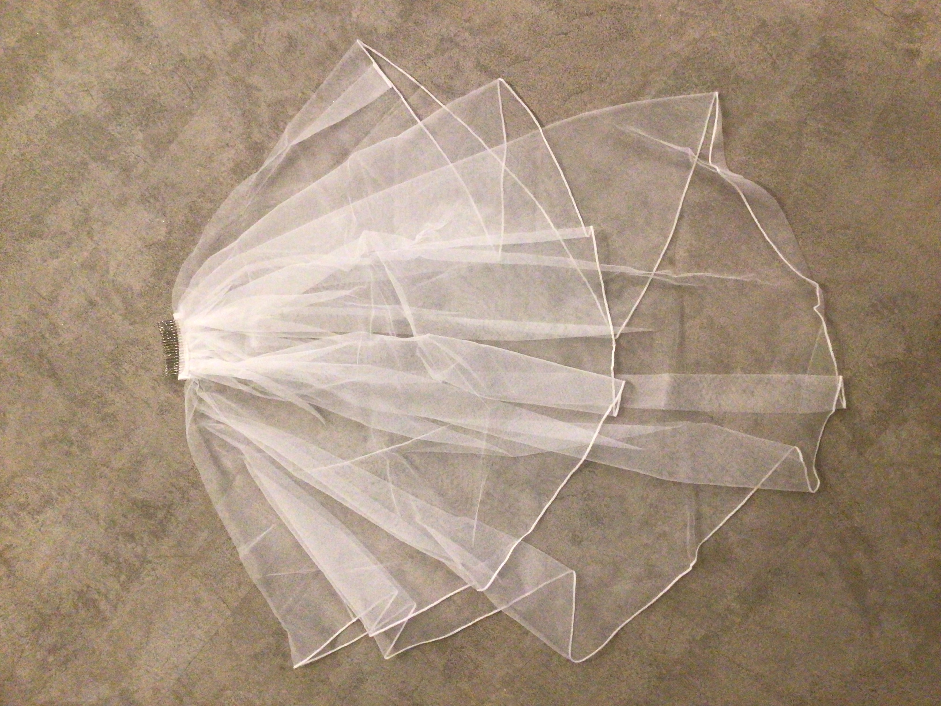 無地 シンプルベール②