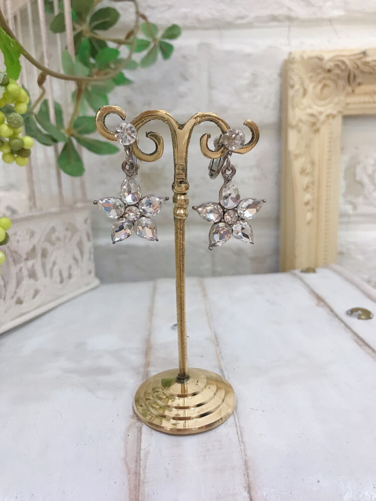 【イヤリング】さくら　ダイヤ