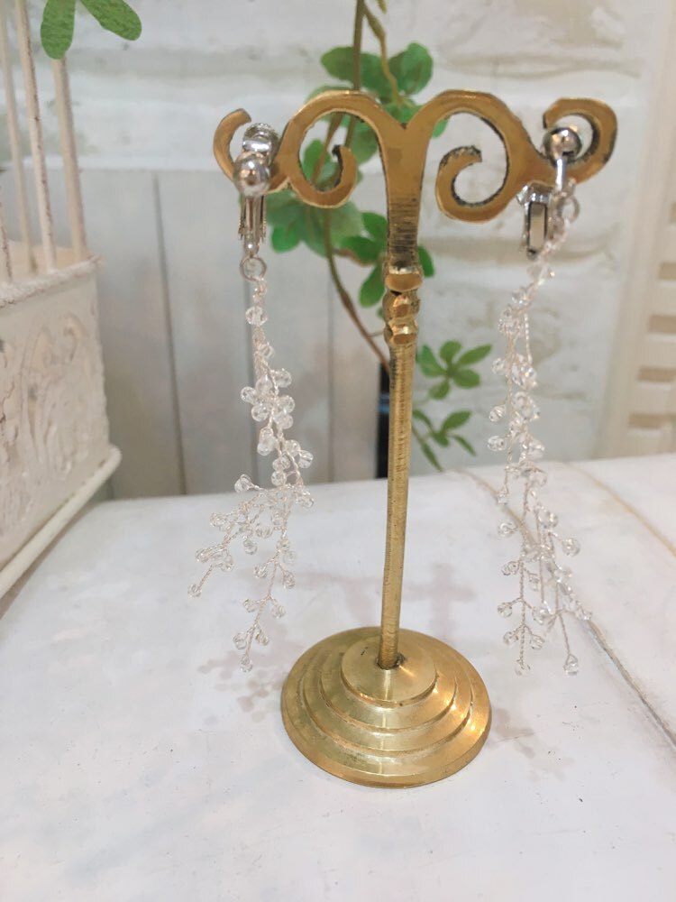 【イヤリング】シルバー小枝