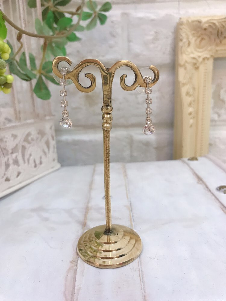 【ピアス】小粒ダイヤ6粒