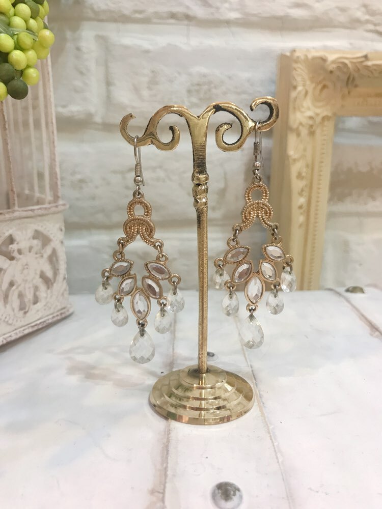 【ピアス】ゴールドシャンデリア