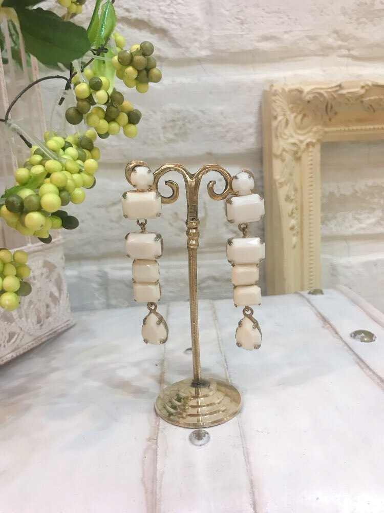 【ピアス】ホワイトストーン