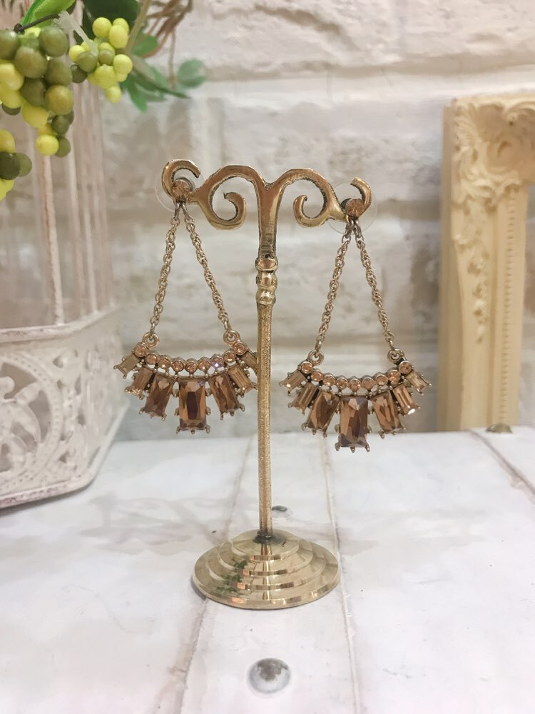 【ピアス】ブロンズゴールド