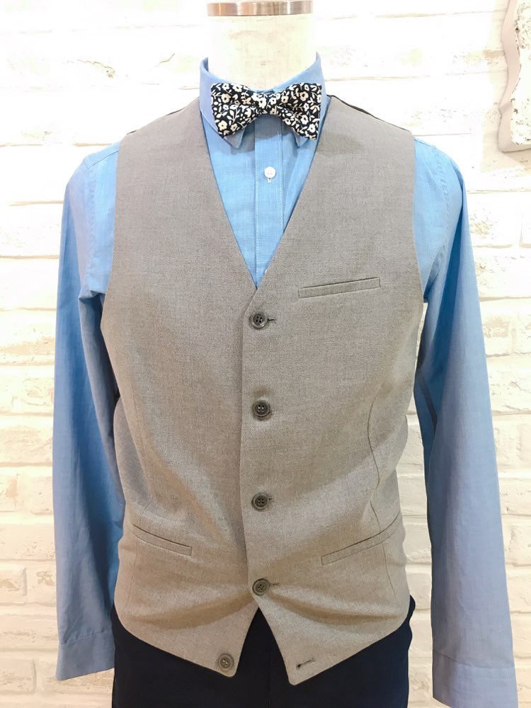 【ベスト単品】グレー　M US38