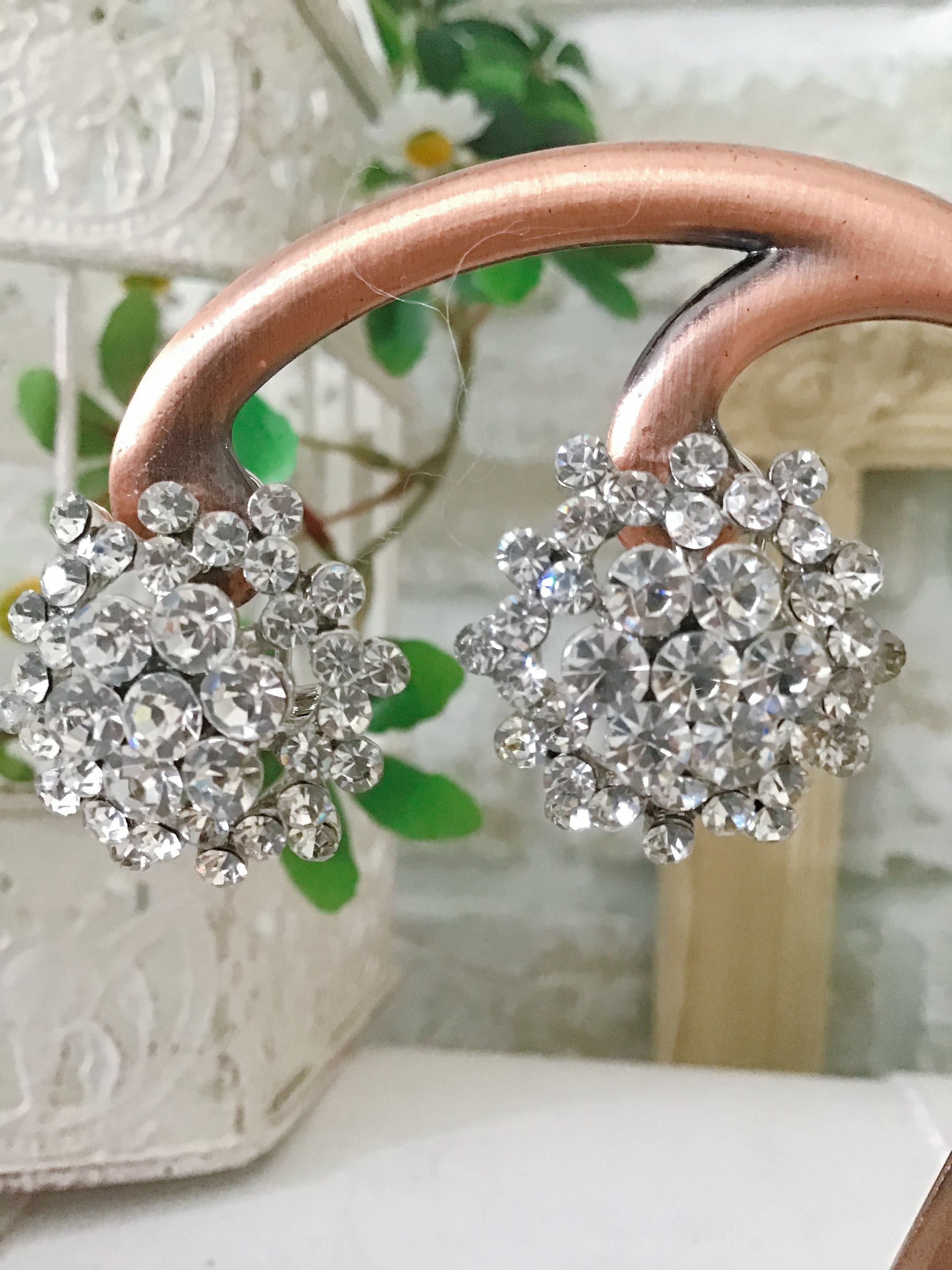 シルバービジューピアス