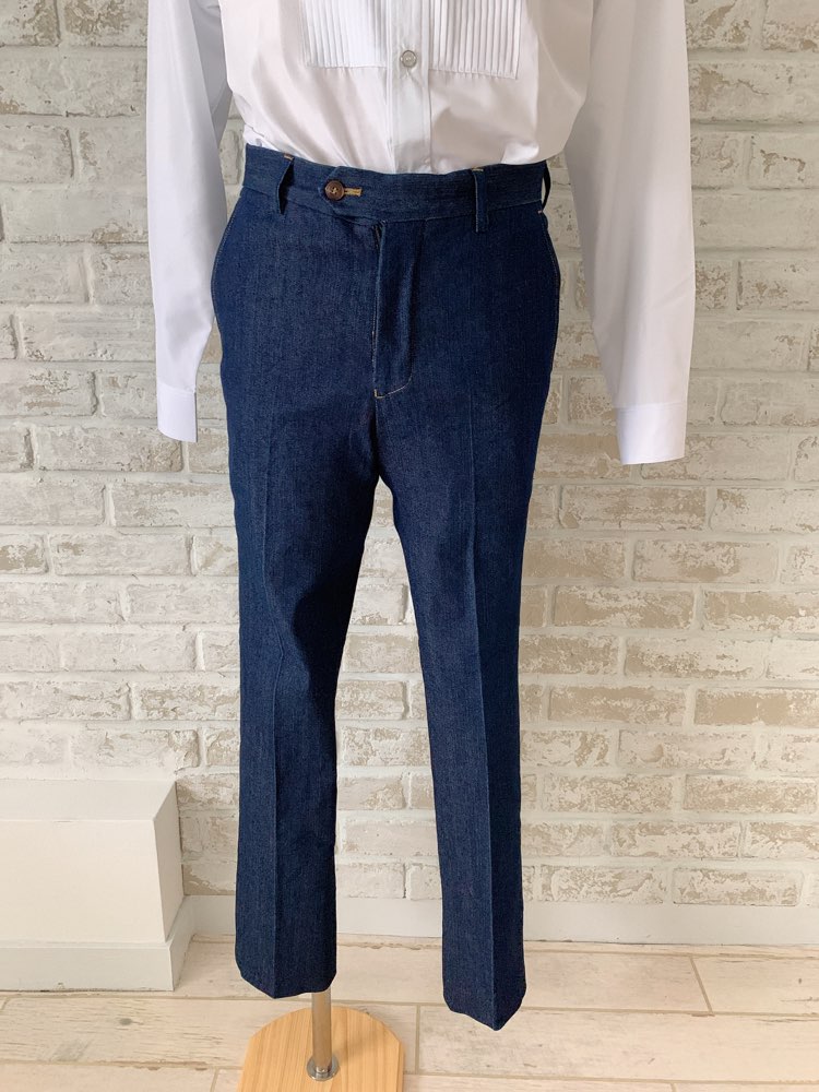 VITARELLI/デニムタキシードパンツ【34S】